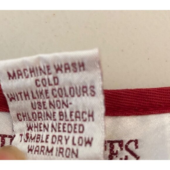 Silhouettes Red Button-Front Midi Dress Pockets100% Cotton Short Sleeves Size 18 - Picture 4 of 10